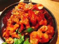 辣烤鸡爪-富乐满韩国正宗炸鸡韩国料理(虹泉路店)