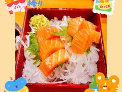 三文鱼刺身-有喜屋·烧鸟·居酒屋(三钢里店)
