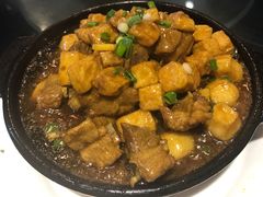 千叶豆腐焖排骨-观城阁家常菜·烤鱼·锦州烧烤(崇文门店)