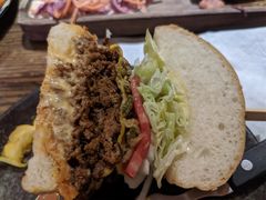 辣味双层牛肉碎汉堡-Q MEX 库迈墨西哥餐吧(中骏世界城店)