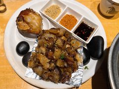石头烤牛窝骨-蒙料·手把肉(望京店)
