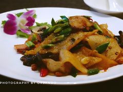洋芋粑粑炒腊肉-东哥紫阳蒸盆子(旺座·现代城店)