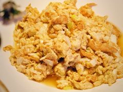 蠓子虾酱炒鸡蛋-湘满甲·黄焖甲鱼创始者·湘菜·鲁菜(潘家园店)