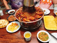 -超越炭火牛蛙火锅鸡(河东店)