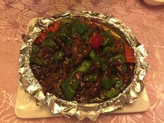 铁板嫩牛肉-陶然居·重庆菜(解放碑店)