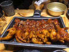 火辣鸡爪-恩你小木屋米酒店(莱山店)