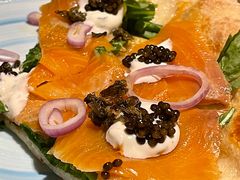 烟熏三文鱼披萨-杭州西子湖四季酒店-WL BISTRO西湖餐厅(灵隐路店)