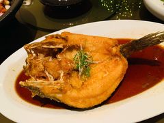 黄油花雕浸笋壳鱼-玫瑰厅上海菜(兴国路店)