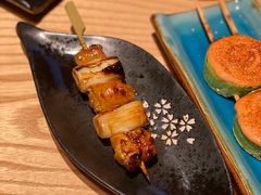酱烤京葱鸡肉串-人间酒暖·Go blanc·烧鸟·深夜食堂(陆家嘴店)