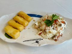 炸牛奶拼炒牛奶-寻味顺德·顺峰山庄(大良店)