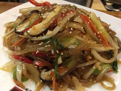 炒杂菜-喇喇排骨火锅·传统韩式脊骨汤(望京西园总店)
