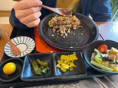 和风牛肉铁板拌饭-匠太烧肉台日料理餐酒馆(三林店)