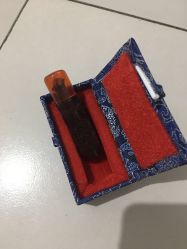 点击看大图 -慧婴轩婴儿理胎发胎毛笔胎毛画手足印(通州店)