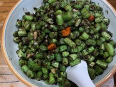 橄榄菜炒豆角-大地烙馍村(商城路店)