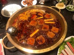 麻辣红油锅-巴蜀大宅门火锅(新华公园店)