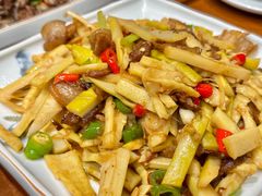高山笋炒鲜肉-下梅人家土菜馆(历史文化餐厅度假区店)