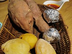 坑烤土豆-民窑私烤土窑坑烤大公鸡