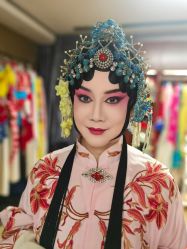 -胭脂猫京剧摄影