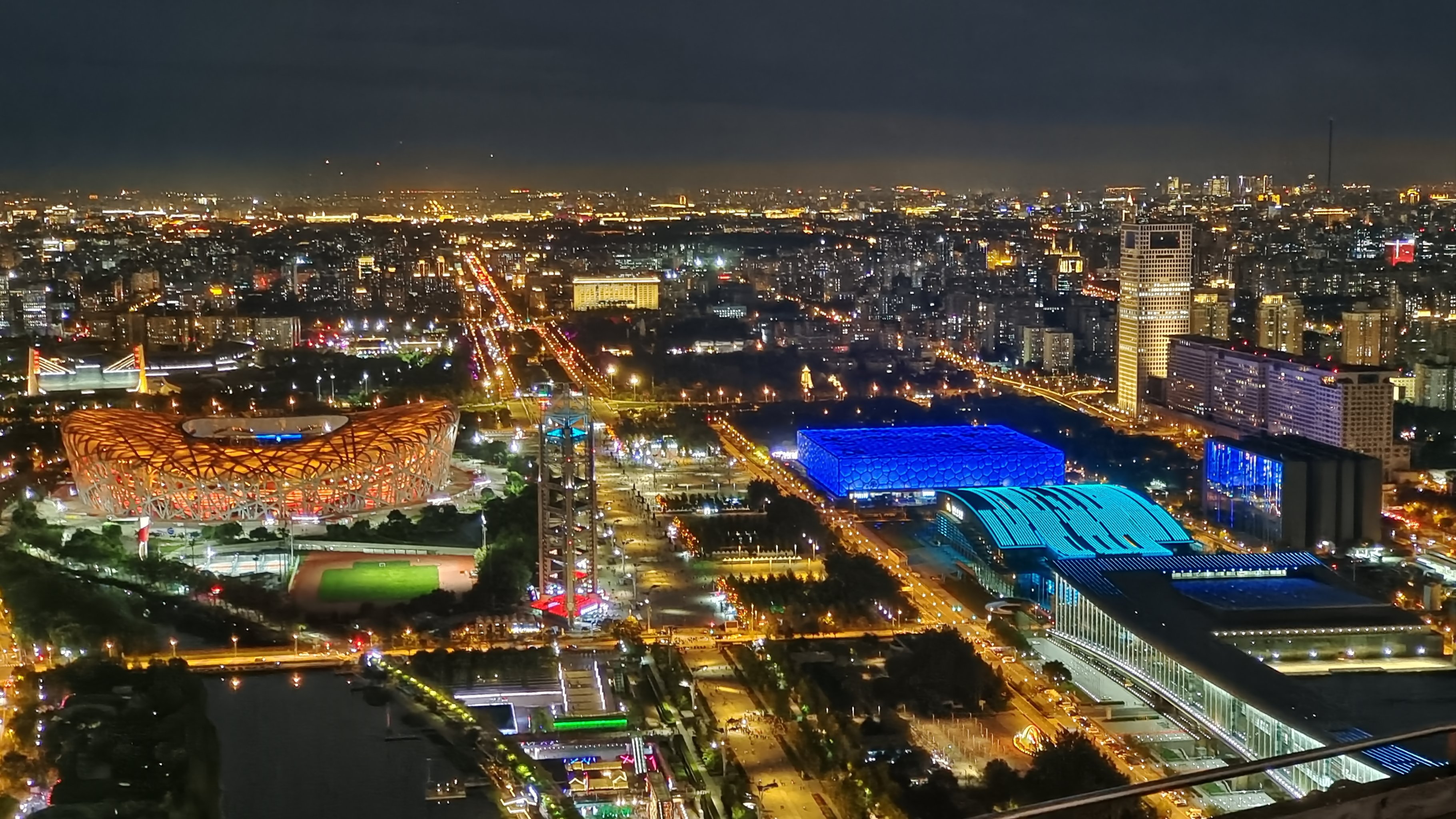 北京俯瞰夜景的地方图片