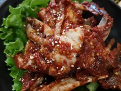 -草家酱蟹炭火烤肉店(珲春南路一店)