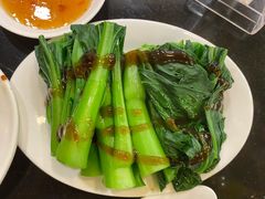 白灼蚝油碧绿鲜菜心-丽的面家(多宝路店)