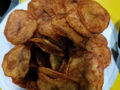 爆赞土豆片-老红桥炸灌肠牛肚锅烧烤(定福庄店)