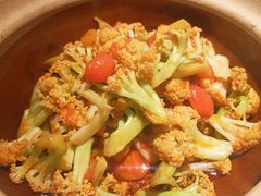 干锅有机菜花-船歌·鱼水饺青岛菜(合肥路永旺店)