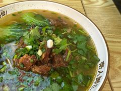 红烧牛肉面-秦人美食(中山医店)