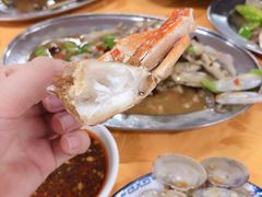 姜葱炒花蟹-板桥海鲜广场(文明东店)