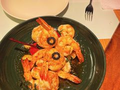 西班牙橄榄油煎海虾-幸薈飯堂