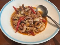 八爪鱼炒辣椒-紫阳海鲜楼·传承闽味(长乐路总店)