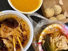 麻辣三素（土豆+海带+豆皮）-老陈家擀面皮(平凉路店)