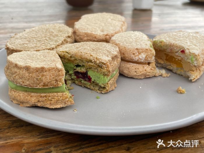 冬日咖啡达克瓦兹图片