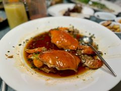 葱油蒸膏蟹-望乡楼上海菜(日月光店)