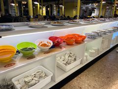 自助调料区-爱客得牛排海鲜烤肉·火锅自助(春熙路黑金好店)