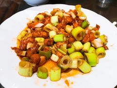 -东来菜馆•手抓海鲜家常菜•海鲜锅贴(鸽子窝店)