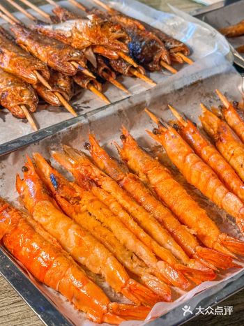 南宁西关夜市10r一把大虾超绝啊好吃哭了