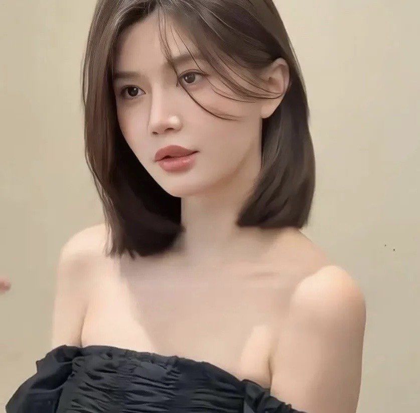 减龄中短发发型推荐 #附近哪里做头发好 #锁骨发发型