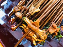 -拈签一笑黄牛肉辣卤串串