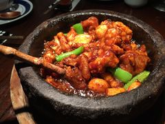 石锅杭椒牛蛙-桂满陇-十里风荷(合生汇店)