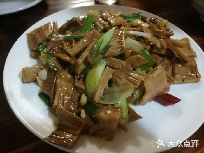 新光农家乐-腊肉炒笋图片-浦江县美食-大众点评网