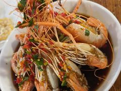 芥末罗氏虾-冶建镜子·老南昌大排档·江西虾王(总店)