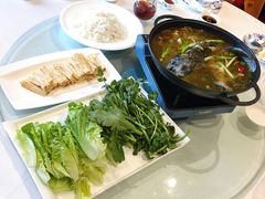 缩骨酸菜鱼套餐-景月阁空中食府(希尔顿酒店)