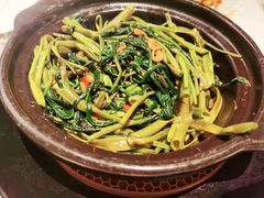 桑巴酱虾米啫空心菜-港丽餐厅(高德置地店)