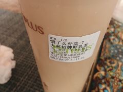 招牌鲜乳茶-TPLUS茶家(浦电路店)