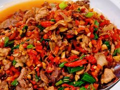 碎红椒炒肉-笨罗卜浏阳菜馆(高桥永祥店)