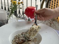 香煎鸭肝黑松露炖饭-夏朵花园(复兴西路店)