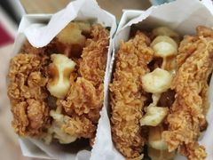 柚子华夫鸡腿肉霸堡-肯德基(南昌路店)