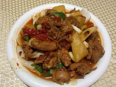新疆大盘鸡-巴扎美食·新疆菜·西域歌舞表演餐厅(新疆大厦店)