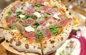 Oven-Roasted Parma Ham Pizza
